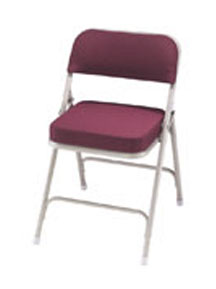 Fabric Upholstered Folding Chair Model 3200