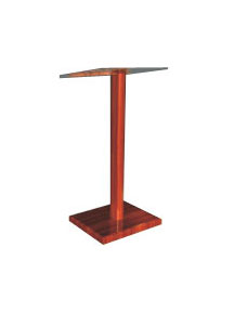 Advocate solid red oak lectern