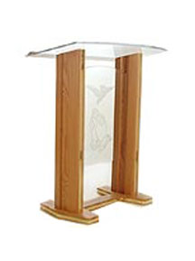 Messenger acrylic pulpit