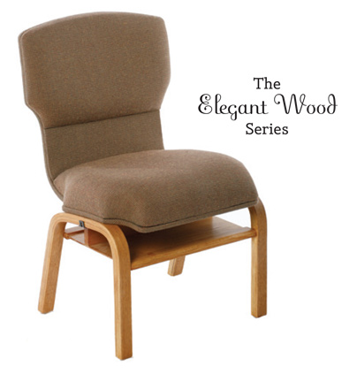 Elegant Wood Series: Majesty Church Chair