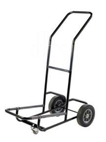 Three wheeled hand cart for chairs