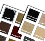 Custom frame color options for church chairs