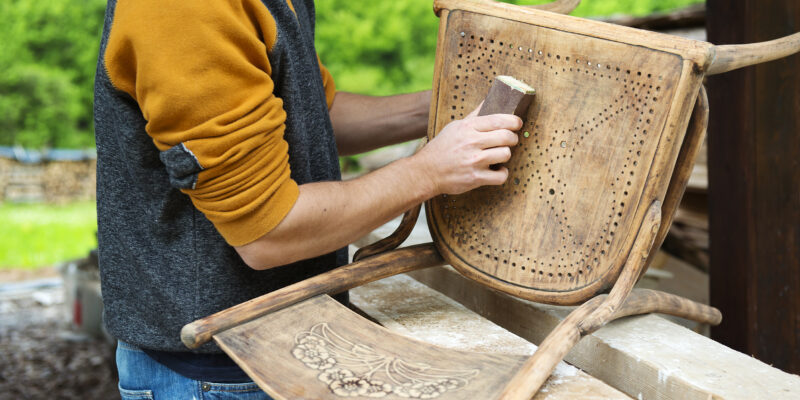 Restoring Old Church Furniture